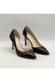 Nadin 100% Real Leather Black Stiletto – Neolit ​​Sole, Low-Cut Design - 6