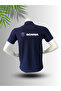 Scania Logo Printed Polo Neck Cotton T-Shirt - 2