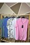Pink Color 5-Piece Viscose Unisex Shirt