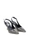 Pythagoras Ps-31971 8 cm Heeled Women's Stone Open Back Stiletto Evening Dress Shoes