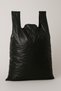 25X35 cm Black Small Size Athlete Bag with Handle 1 Kilogram (Grocery Grocer Grocery Bag) - 2