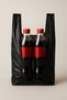 30X50 cm Black Large Size Athlete Bag with Handle 1 Kilogram (Grocery Grocer Grocery Bag)