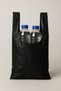 30X45 cm Black Medium Size Athlete Bag with Handle 1 Kilogram (Grocery Grocer Grocery Bag) - 5