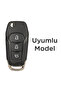 حافظة سيليكون لجهاز Ford Fiesta Kuga Mondeo Ranger Focus Bmax Cmax Smax حافظة سيليكون باللون الأسود والذهبي - 2