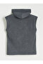 Anthracite Hooded Boy's Undershirt - 4