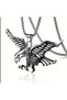 Yiwu Men's Stylish Hip-Hop Streetwear - Golden Zinc Alloy Eagle