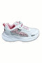 White Velcro Elastic Children's Sports Shoes Light Sole - 2