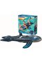 1.93 X 1.22 m Inflatable Whale Shaped Water Above Ground Fun Mat – Suitable for Pool and Beach Use