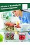 6' Rectangular Food Storage Container Spice Rack Set 1.2 Liter 20 Labels Gift - 2