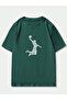 Unisex Men/Women Block Custom Printed Oversize Cotton T-Shirt - 3
