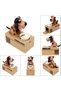 Money Eating Dog Piggy Bank Cute Moving Toy Fun Decor for Home Office Kids Gift - 5