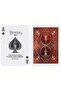 ®   Foil Back Crimson Game Playing Card - 2
