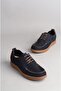 Seç 215341 Genuine Leather Casual Men's Shoes Navy Blue