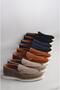 Seç 3134 Genuine Leather Casual Men's Shoes Navy Blue Suede - 8