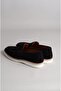 Select 3134 genuine leather casual men's shoes black suede - 4