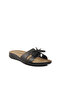 Black Thin Sole Anatomical Women's Slippers 11-367 Z - 3