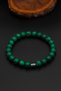 Men's Tightening Malahit Bracelet Women's Bracelet 8 mm Bt042 - 2