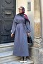 Anthracite Single Jersey Basic Dress - 3