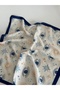 Eye and Star Motif Scarf - 3
