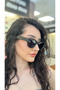 Black Porto 51 C1 Women's Sunglasses - 3