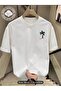 A Quality Men's Palm Printed Oversize Tshirt