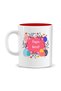 Cana personalizata pentru Paste, Paste fericit - Interior rosu - 2