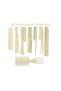 8-Piece Comb Set - Professional Hairdresser Type Combs |   Anti-Static Plastic Comb Set - 4