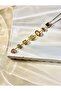 Elegant Design 7 Elements Colorful Stone Special Y Design Women's Steel Necklace
