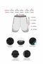 Unisex Gym and Fitness Lined Tights Shorts / Hidden Pocket Detail / Knitted Elastic - 4