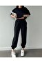 WOMEN'S T-Shirt & Sweatpants Jogger Printed Tracksuit Set Combo - 2