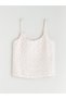 Lcw Dream Pink U-Neck Floral Suspender Women's Shorts Pajamas Set - 6