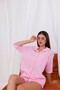 Pink Striped Summer Shorts Set - 6