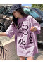 Unisex Men/Women Flower Custom Printed Oversize Cotton T-Shirt - 4