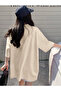 Unisex Men/Women Flower Custom Printed Oversize Cotton T-Shirt - 5