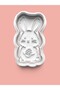 Bunny Cookie Mold and Sugar Dough Mold Set of 4 0296-Set - 4