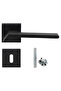 Romtoy Ale Door Handle Matte Black Fits Right Left Front Rear Yale Exterior Door 1 Set. - 4
