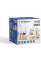 5-Piece Glass Food Storage Set | Rectangle (370ml, 640ml, 1050ml) + Square (320ml, 800m - 4