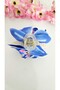 Orchid Flower Pearl Latch Buckle 10 cm Double Sided 1 Piece - 6