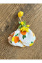 Vacation Style Fabric Colorful Boho Design Yellow Earrings - 3