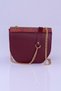 Colorful Ethnic Kilim Patterned Women's Shoulder Bag – Bohemian Style, Chain Strap, Lock Cover - 4