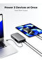 20,000mAh 100W PD Compact Size, Fast Charging Power Bank with Built-in USB-C Cable PB-Y48-GY - 4