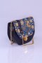 Colorful Ethnic Kilim Patterned Women's Shoulder Bag – Bohemian Style, Chain Strap, Lock Cover
