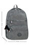 Waddell Gray Licensed Water Resistant Crinkle Unisex Daily Backpack-1002