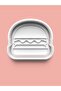 Hamburger Fastfood Cookie Mold and Sugar Dough Mold Set of 4 - 2