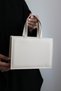 Women's Embroidery Detailed Cream Color Women's Shoulder and Hand Bag – Plush Charm - 2
