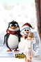 New Year's Penguin and Friend Snowman Snowflakes Sticker Set, Snowman and Snowflake Sticker - 2