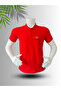 Honda Logo Printed Polo Neck Cotton T-Shirt