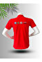 Vw Seat Skoda Audi Logo Printed Polo Neck Cotton T-Shirt - 2