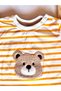 100% Cotton Baby & Kids Summer Set of 2 – Striped Teddy Bear T-Shirt, Shorts Set, Comfortable Fit Unisex - 3