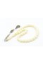 Sphere Cut Wrist Length White Beirut Amber Prayer Beads - 4
